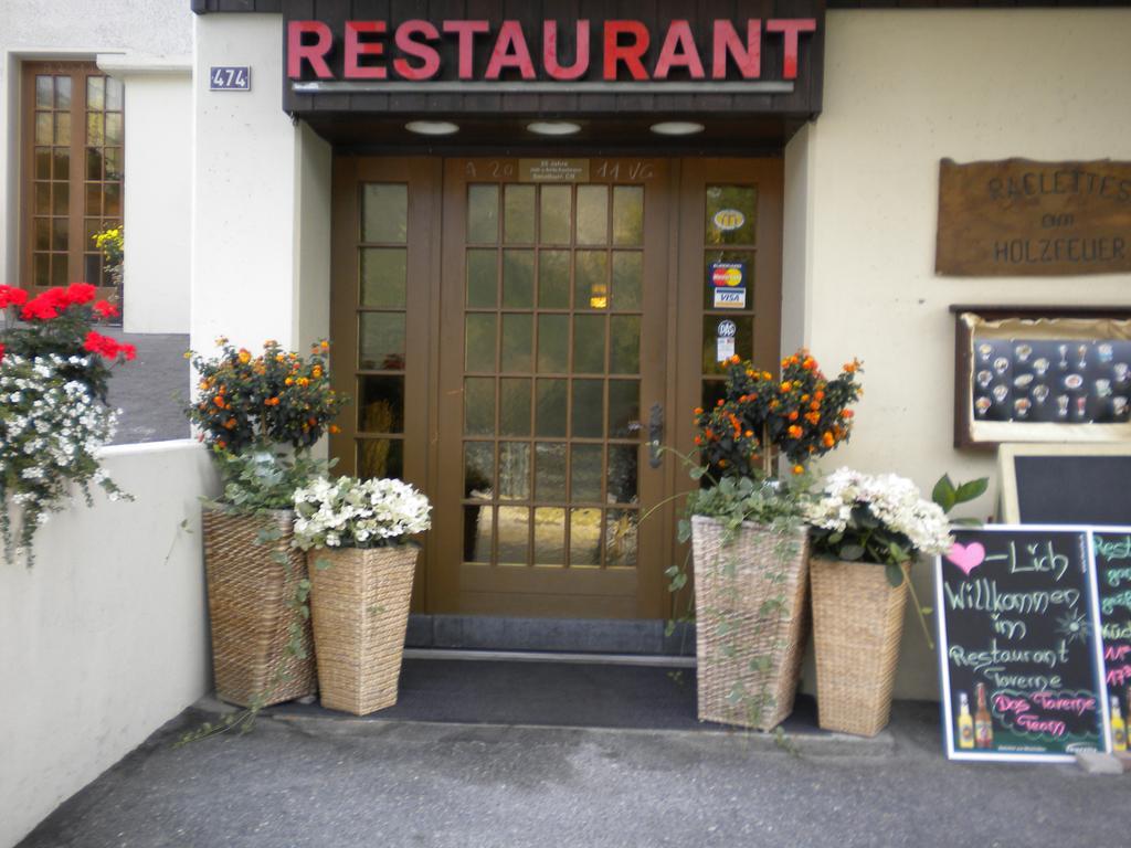 Pension Taverne Grächen Exterior foto